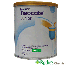 Neocate Junior Follow On Milk 400g for Milk and Lactose intolerant children - Unflavoured