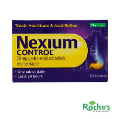 Nexium 20mg 14's OTC for acid indigestion and reflux