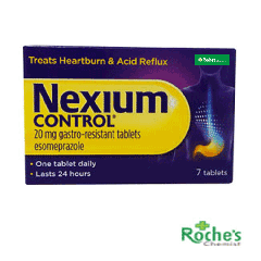 Nexium 20mg gastro-resistant tablets x 7 for acid indigestion and reflux