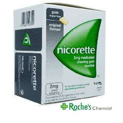Nicorette Chewing Gum 2mg Original x 105 pieces