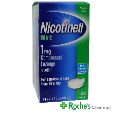 Nicotinell  Nicotine Lozenges Mint 1mg x 144 - Lower Strength
