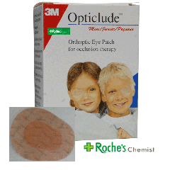 Opticlude Junior Self-Adhesive Eye Patches x 20