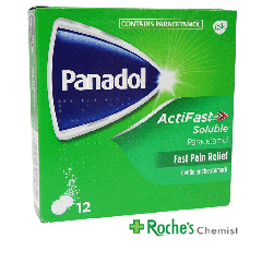 Panadol Actifast Soluble Tablets x 12