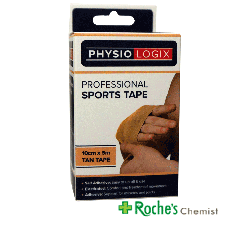 Physiologix Professional Sports Tape 10cm x 5cm - Tan