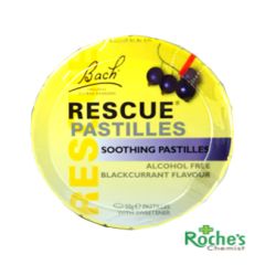Rescue Pastilles Blackcurrant 50g