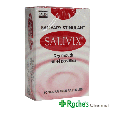 Salivix Dry Mouth Pastilles x 50 - Saliva Stimulant