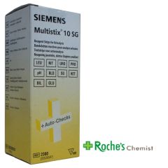 Siemens Multistix 10 SG for urinanalysis x 100