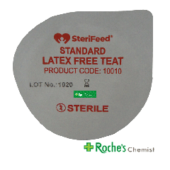 Sterifeed Latex Free Feeding Teats x 10 - Sterile -Standard