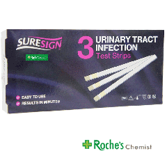 Suresign UTI Urinary Tract Infection Test Strips x 3