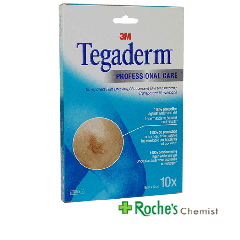 Tegaderm 12cm x 12cm x 10 - Wound dressings for covering wounds and new tattoos
