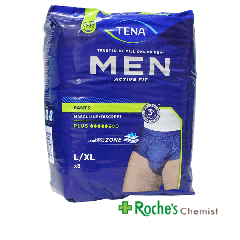 Tena for Men Active Fit Extra Large x 8
