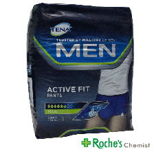Tena for Men Active Fit Large x 8 - Masculine and Discreet