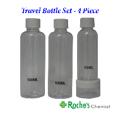 Travel Bottle Set - 4 Piece