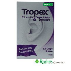 Tropex Drops 10ml - Ear wax removal