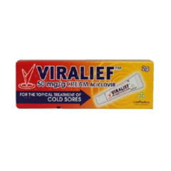 Viralief Cold Sore Cream 2g