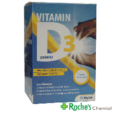 Vitamin D3 tablets 2000iu x 60 - 60 day supply