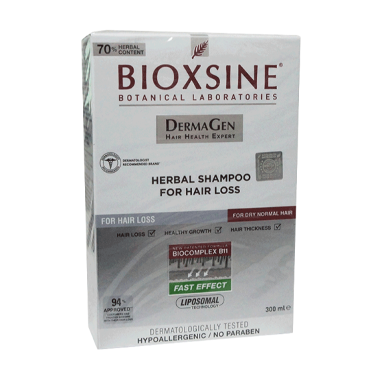 Roches Chemist Bioxsine Herbal Shampoo 300ml - Dry Normal hair | Online  Pharmacy