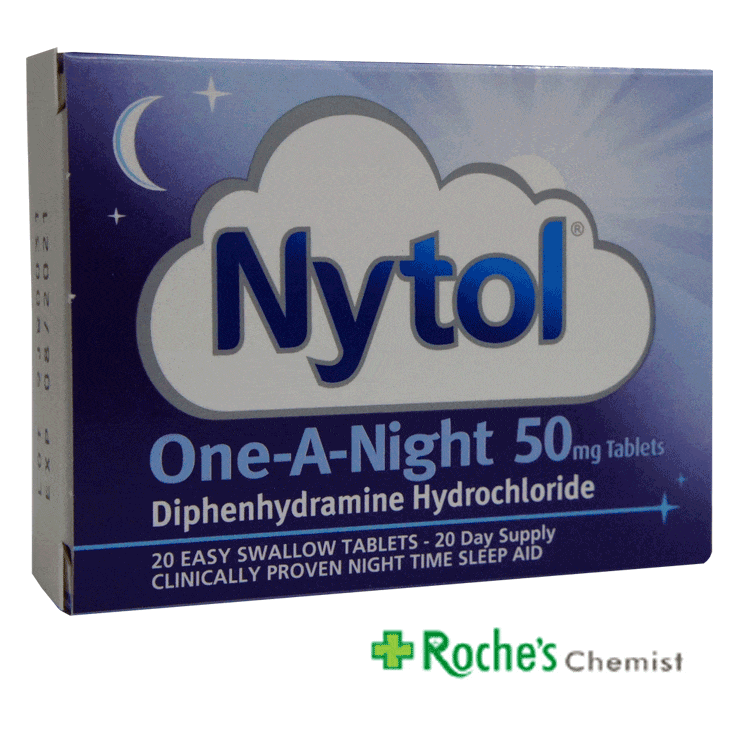 Nytol for insomnia back in stock at roches chemist